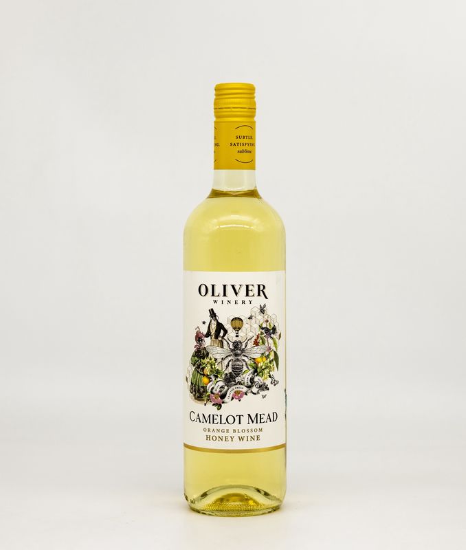 Oliver Camelot Mead – Orange Blossom Honey Wine 750ml