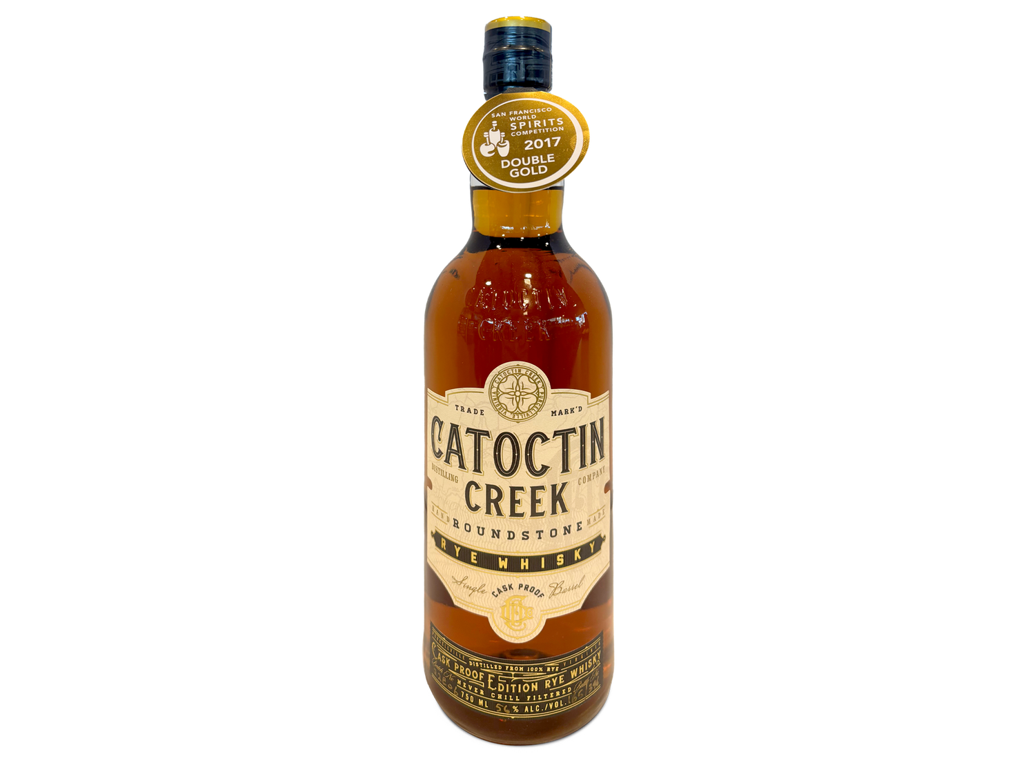 Catoctin Creek Roundstone Rye Cask Strength 750ml