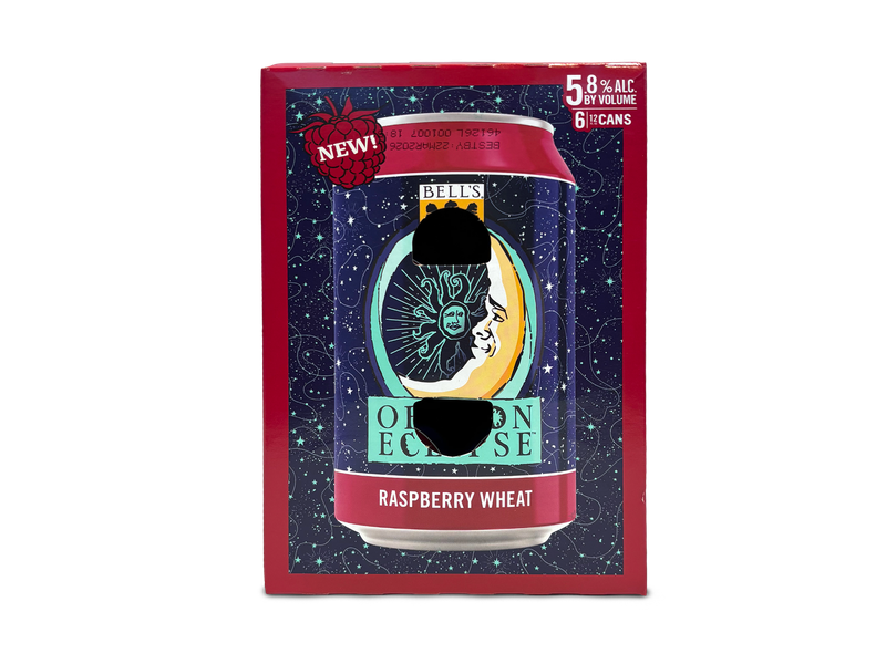 Bell’s Oberon Eclipse Raspberry Wheat Ale  6pk 12oz cans
