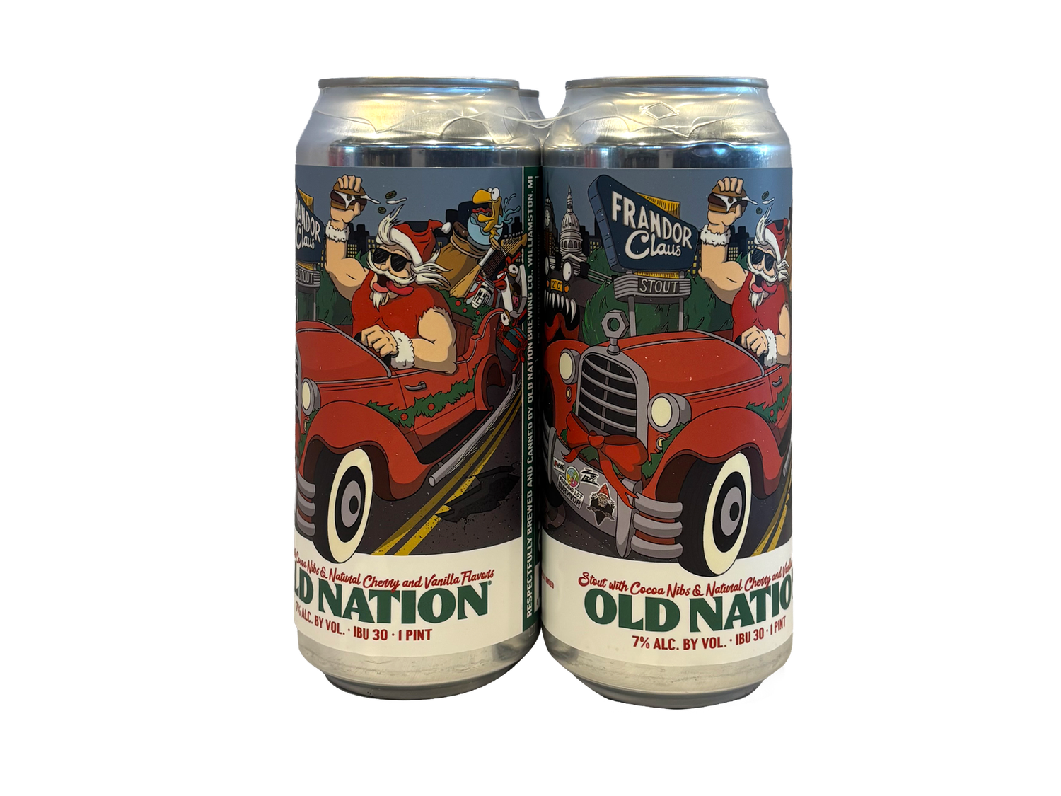 Old Nation Frandor Claus 4pk 16oz cans