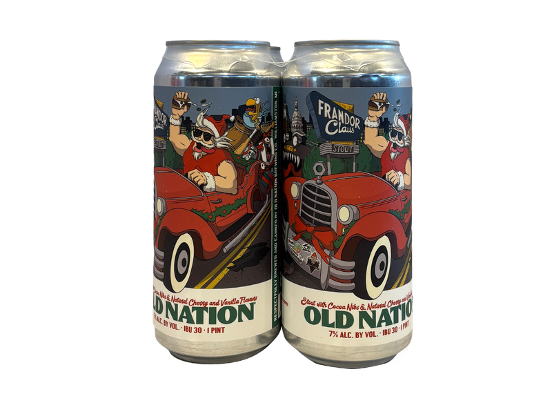 Old Nation Frandor Claus 4pk 16oz cans