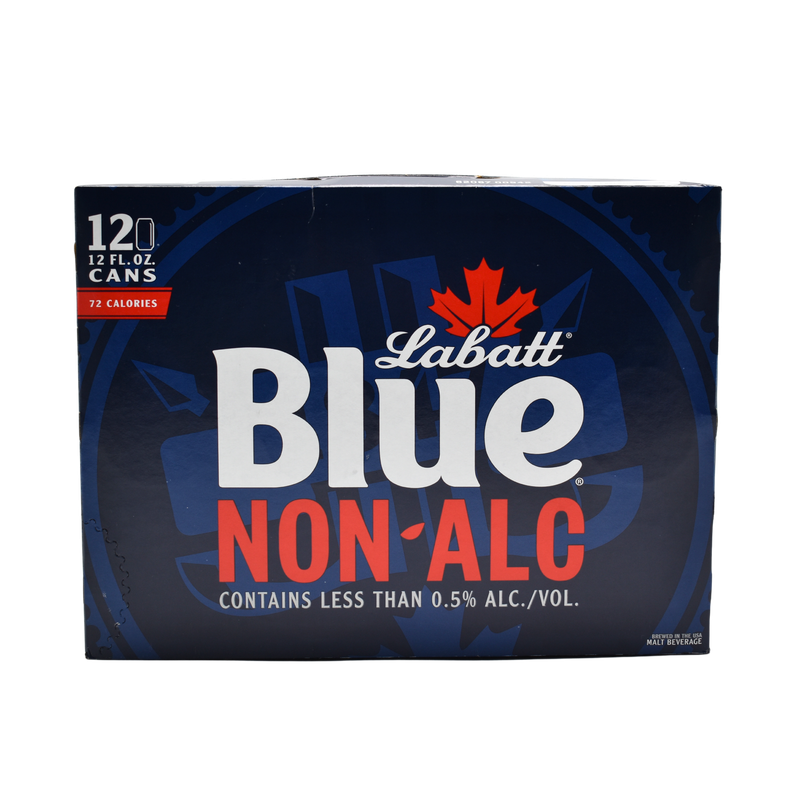 Labatt Blue Non-Alcoholic 12pk 12oz cans
