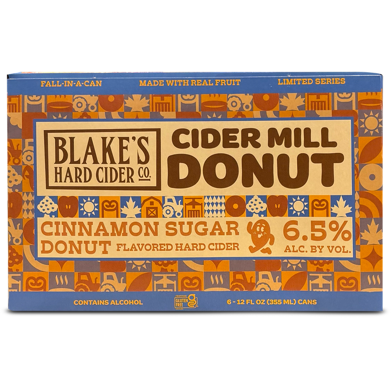 Blake's Hard Cider - Cider Donut 6pk 12oz cans