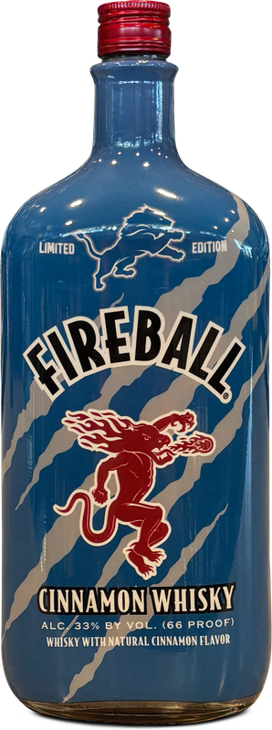 Fireball Cinnamon - Detroit Lions Limited Edition 750ml