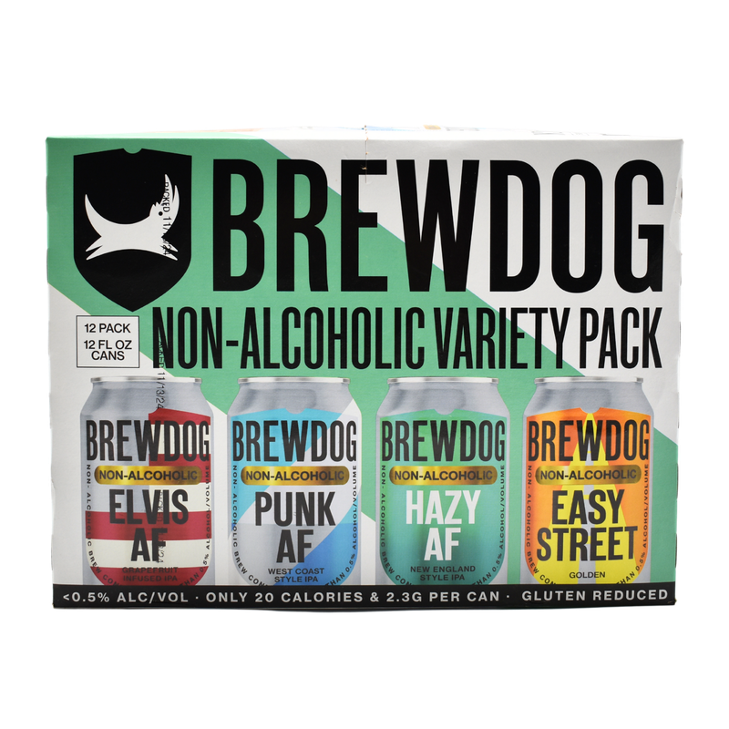 Brewdog Non-Alcoholic Variety 12pk 12oz cans