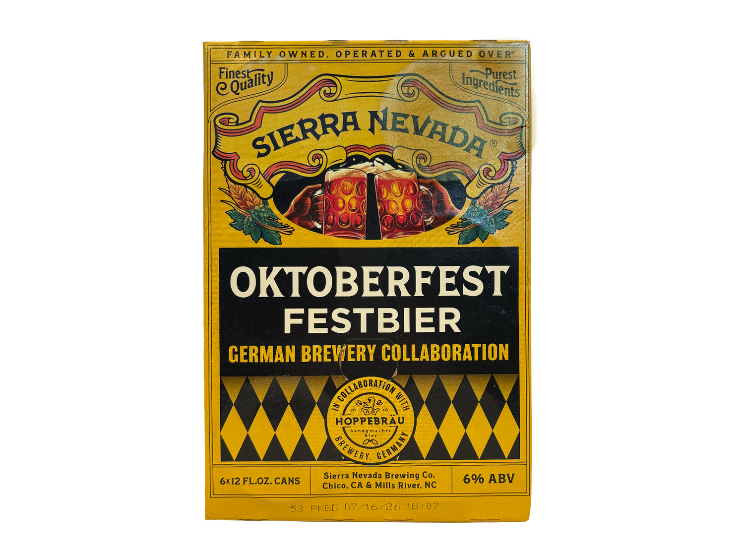 Sierra Nevada Oktoberfest 6pk 12oz cans