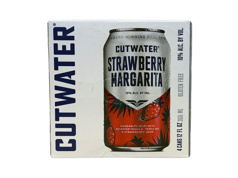 Cutwater - Strawberry Margarita 4pk