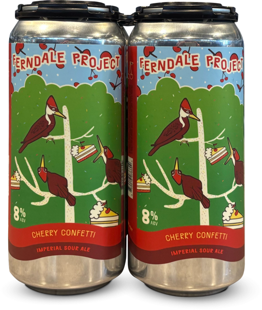 Ferndale Project Cherry Confetti 4pk 16oz cans