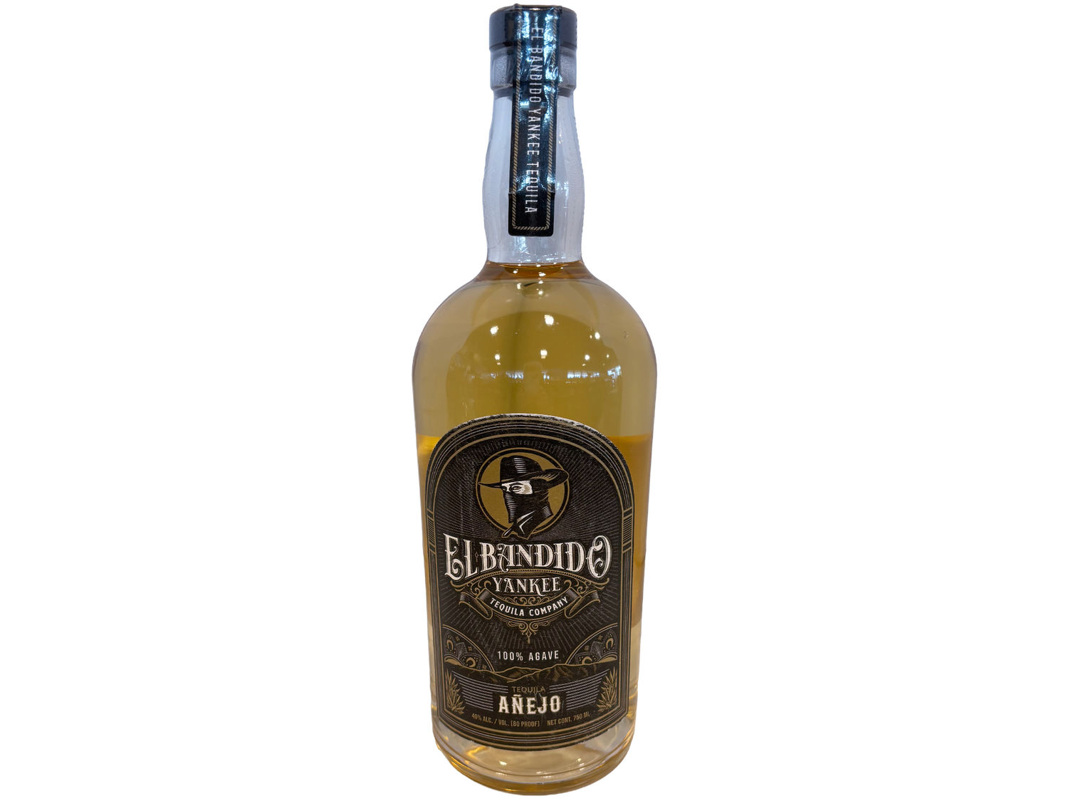 El Bandido Yankee Tequila Añejo 750ml