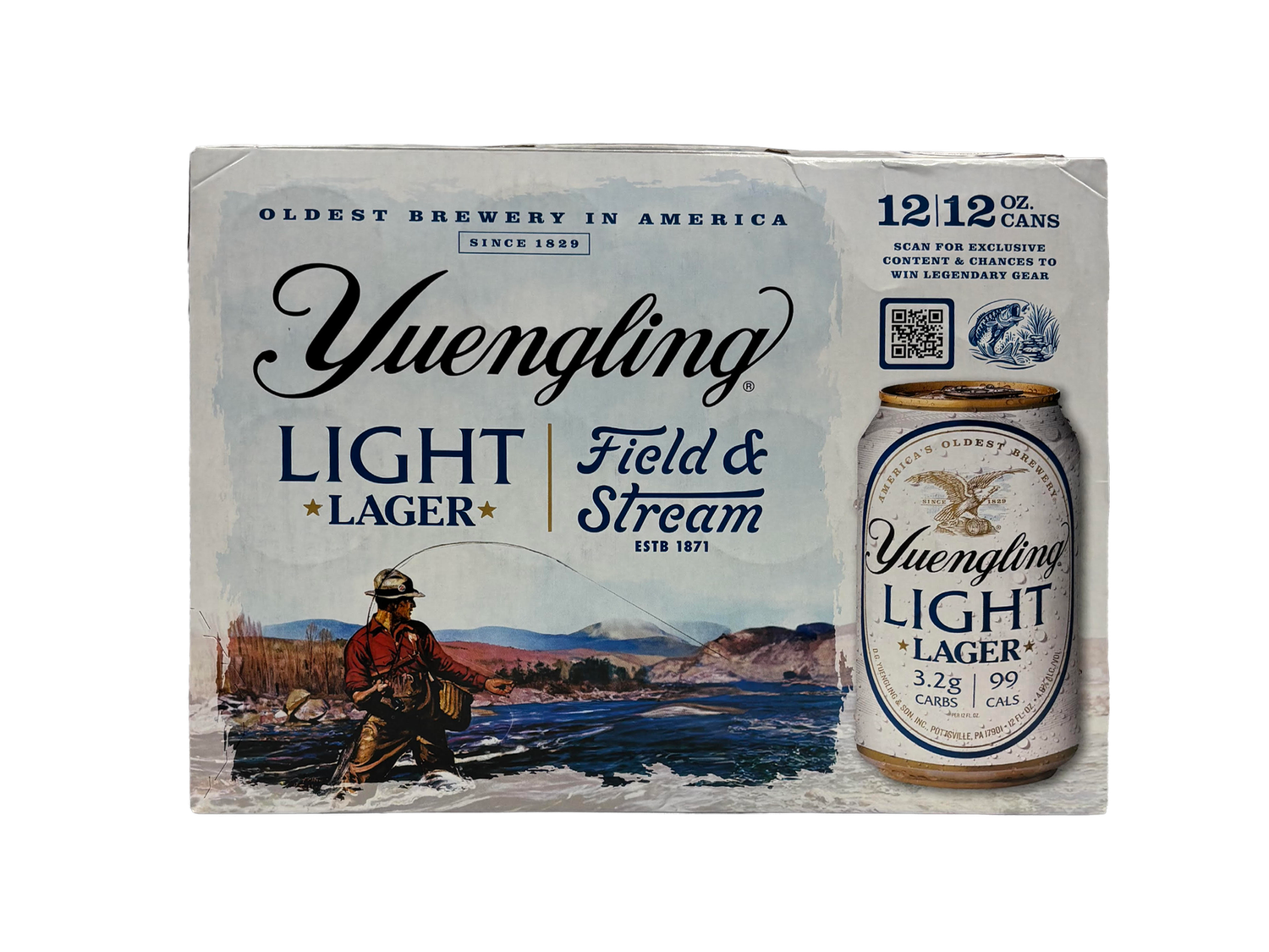 Yuengling Light Lager 12pk 12ox cans