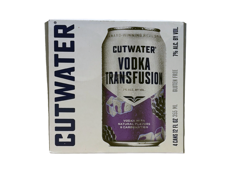 Cutwater - Grape Vodka Transfusion 4pk