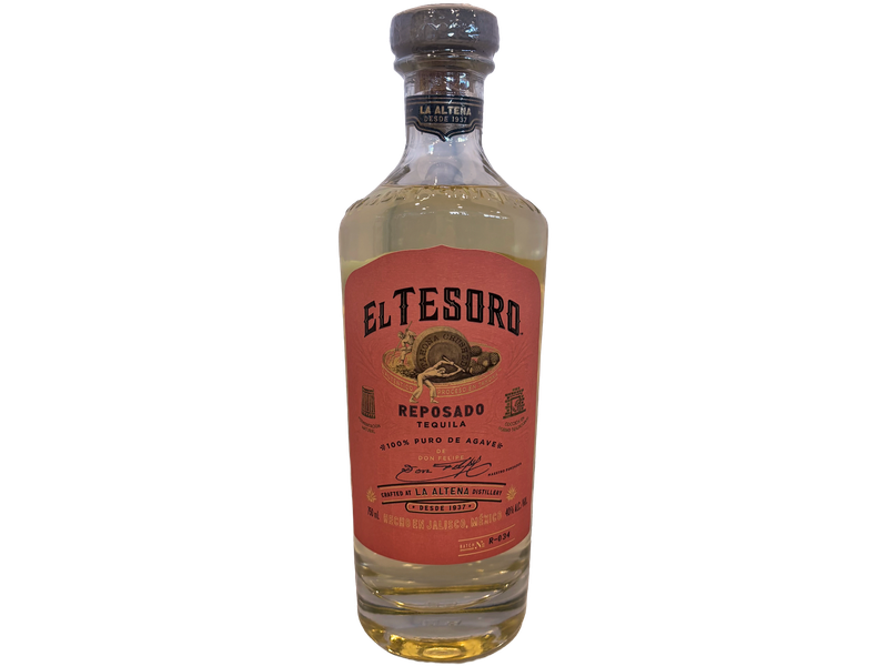 El Tesoro Reposado Tequila 750ml