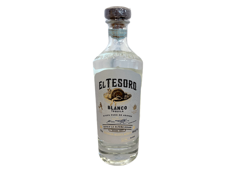 El Tesoro Blanco Tequila 750ml