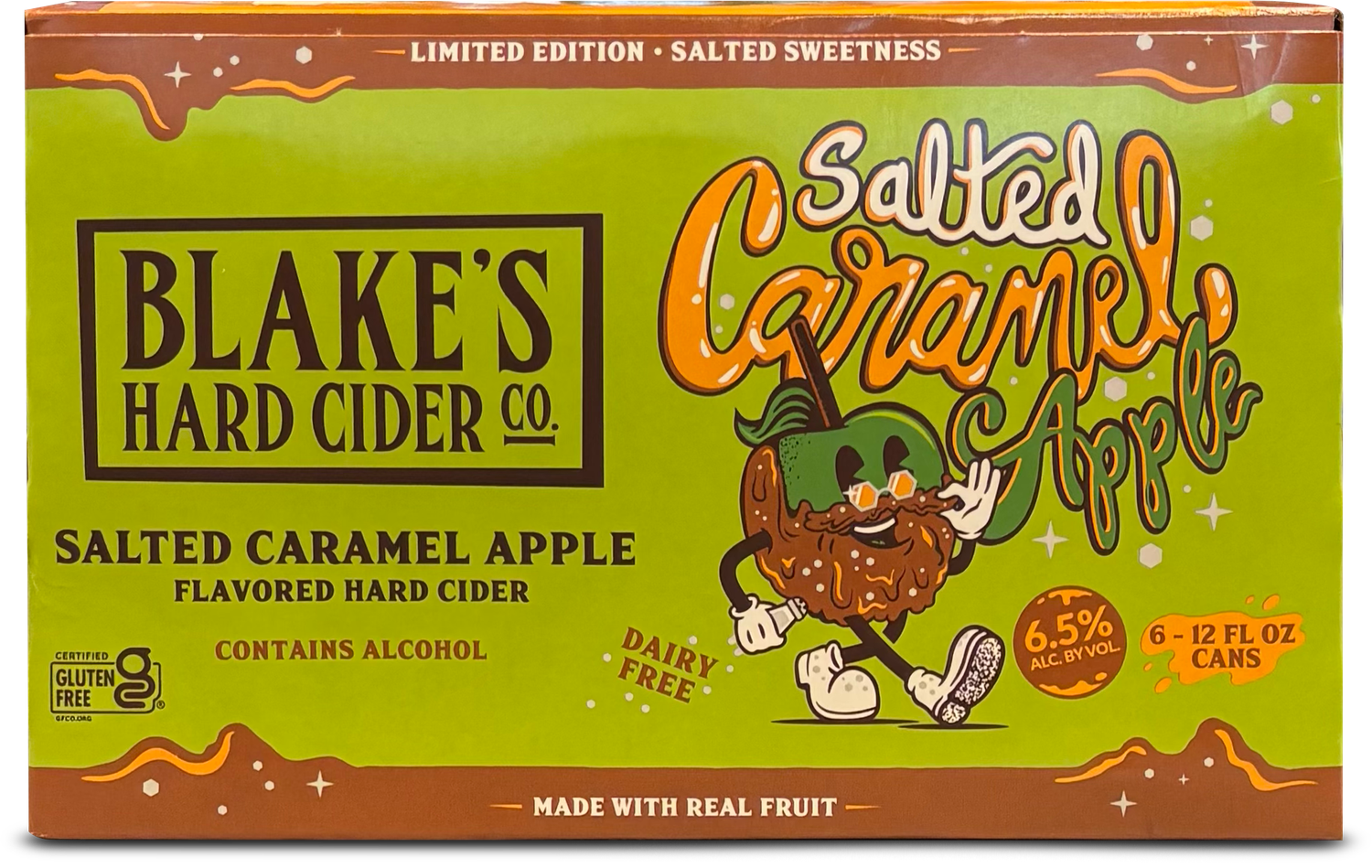 Blake's Hard Cider - Salted Caramel Apple 6pk 12oz can