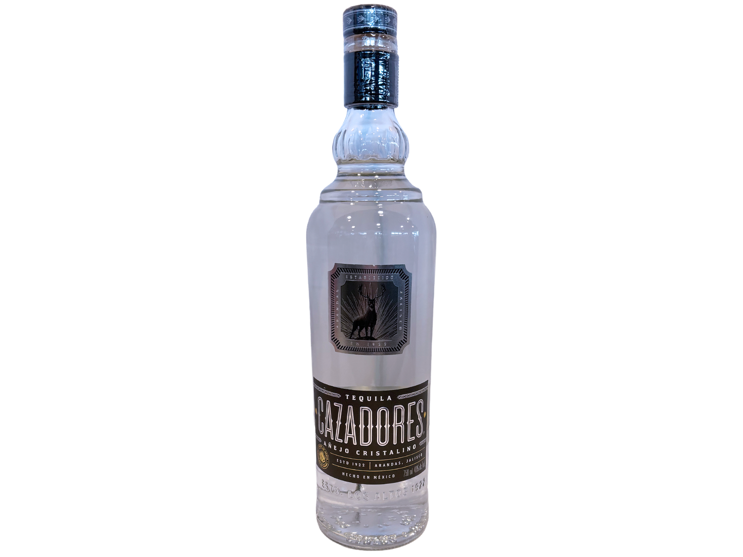 Cazadores Añejo Cristalino Tequila 750ml