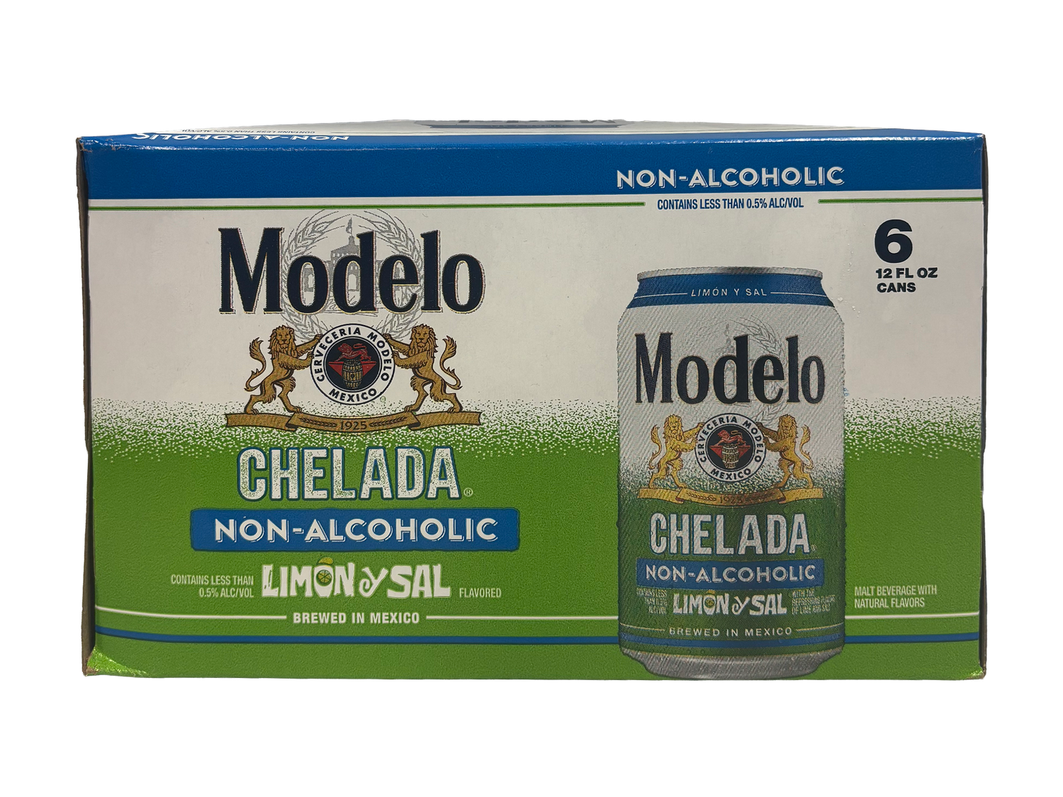 Modelo Limon Non-Alcoholic 6pk 12oz cans