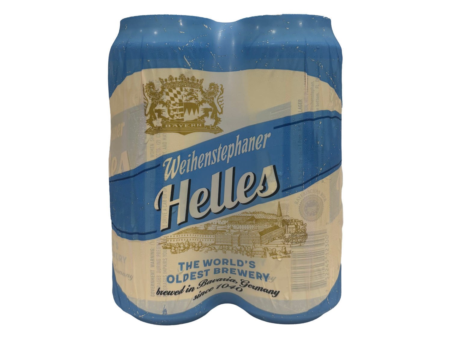 Weihenstephaner Helles 4pk 16oz cans