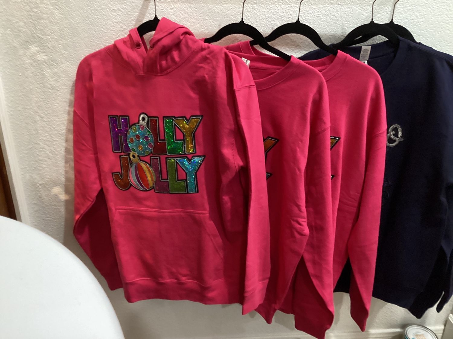 Holly jolly sweatshirts