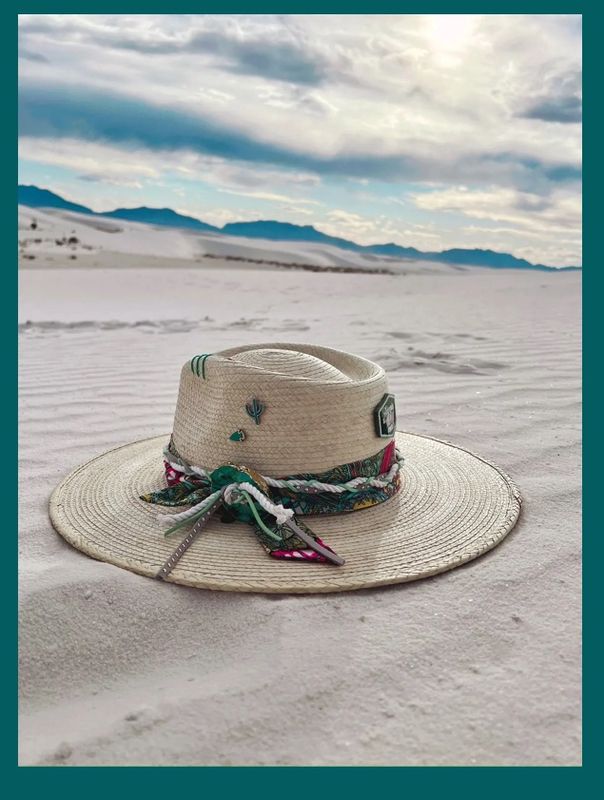 Luxury straw fedora hat  bar package