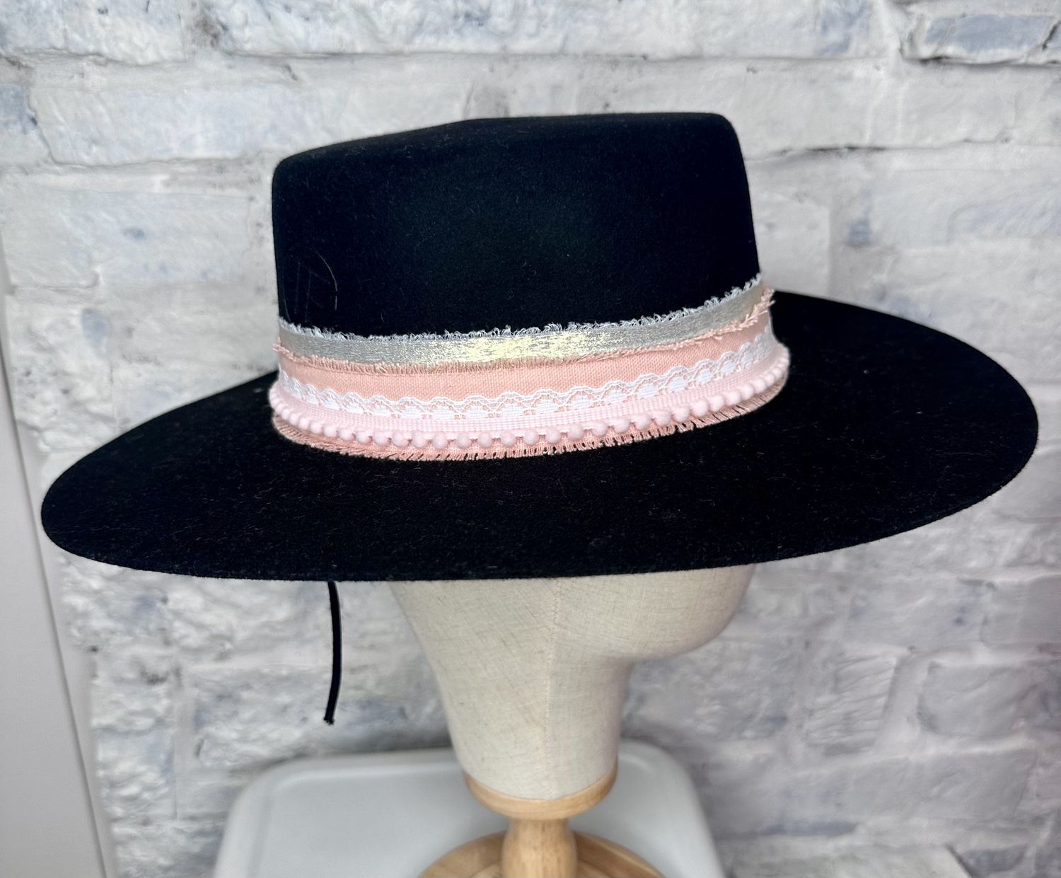 Lux Gambler/Bolero Hat Wool, Color: Black