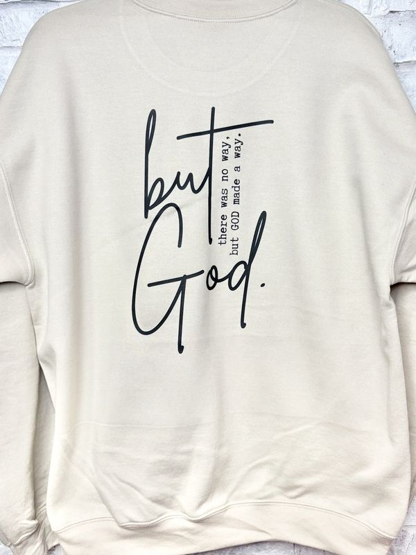 But God sweatshirt