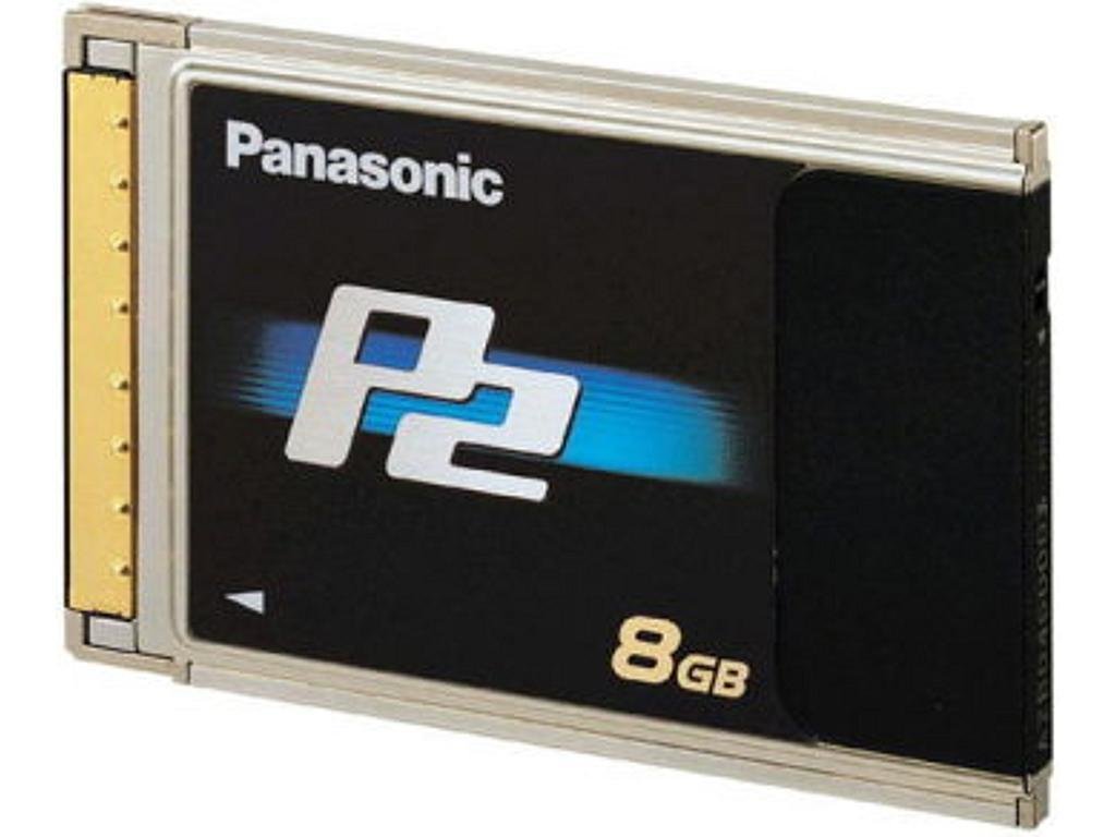 Panasonic 8 GB P2 Card