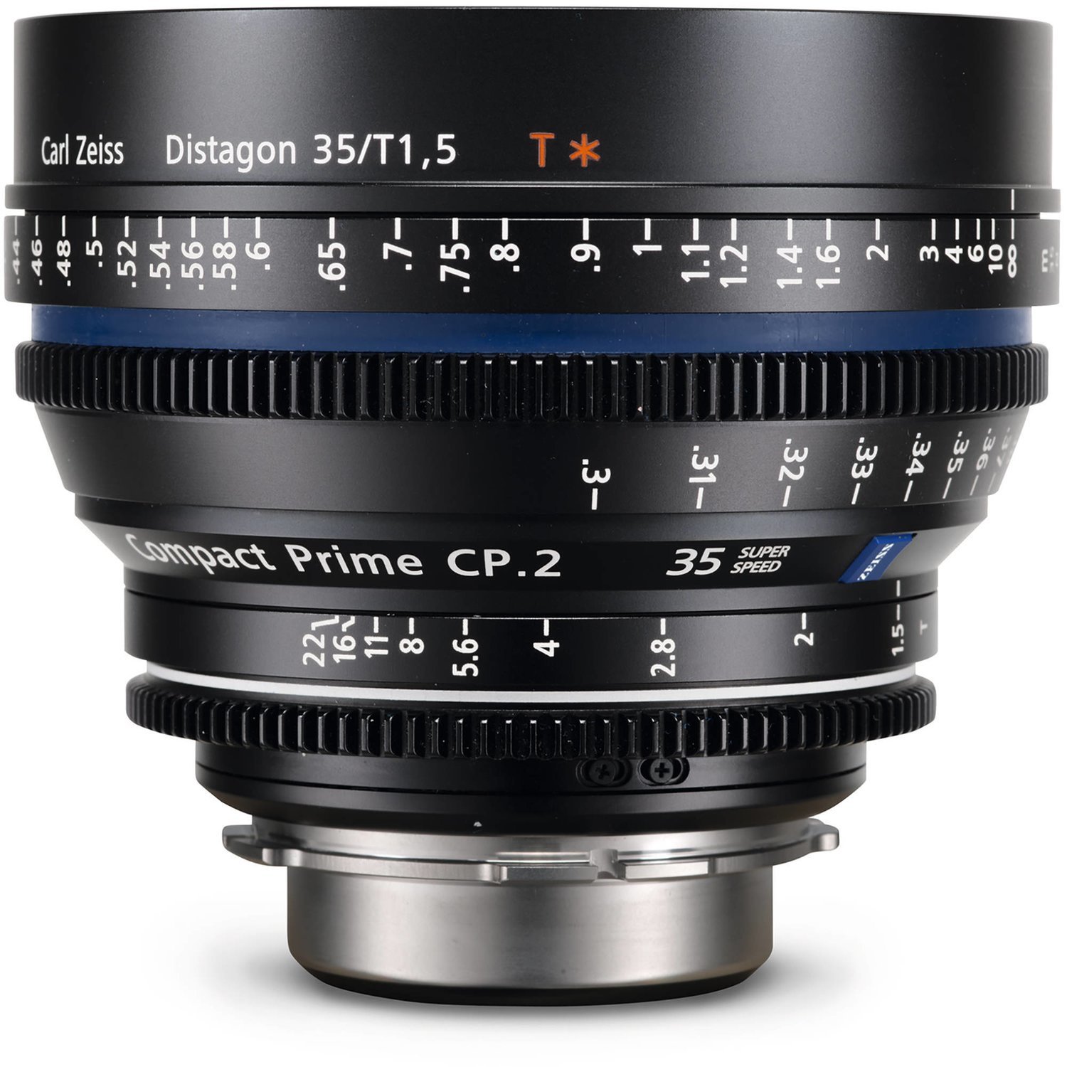 Zeiss Compact Prime CP.2 PL Mount 35mm T1.5 (Feet) Super Speed