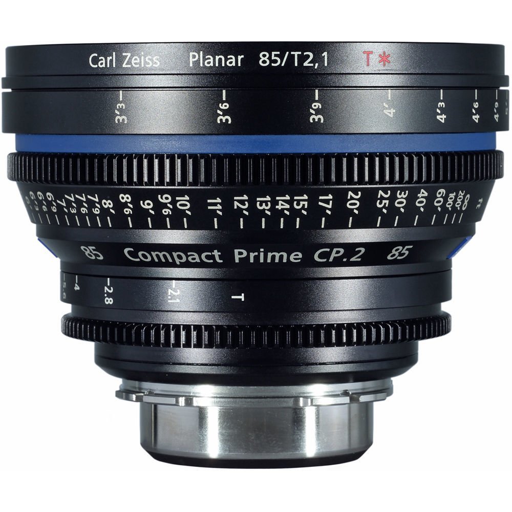 Zeiss Compact Prime CP.2 PL Mount 85mm T1.5 (Feet) Super Speed