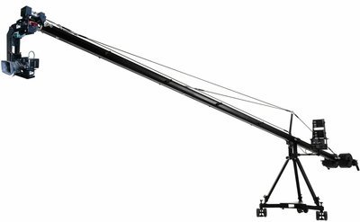 Jimmy Jib - up to 30' reach with 2-axis hot head, includes operator