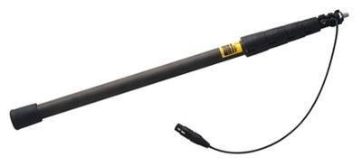 Lightwave GT-10C Coil-Wired Aluminum Boom Pole with Internal Coil XLR Cable