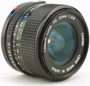 Canon FD Mount -24mm @52mm ring