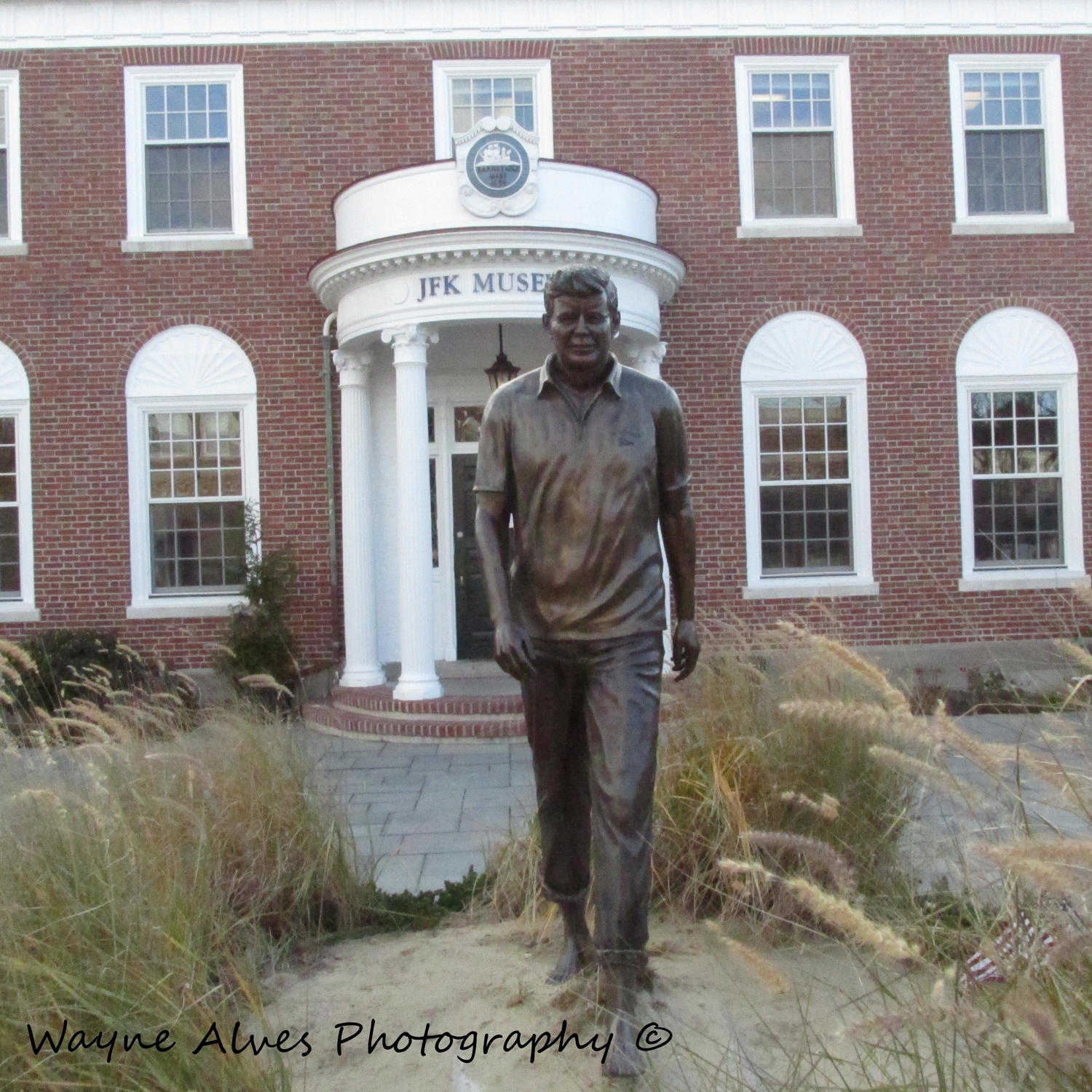 STATUE OF JOHN F KENNEDY SR.
