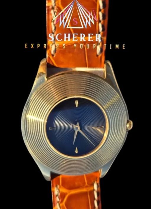 MAUBOUSSIN Flying Saucer Disco Volante ultra-plate GOLD 18 K750