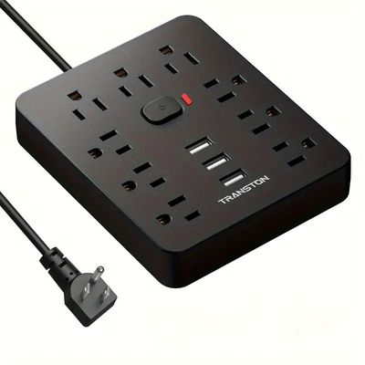 Station De Charge De Bureau Ignifuge Avec 9 Prises