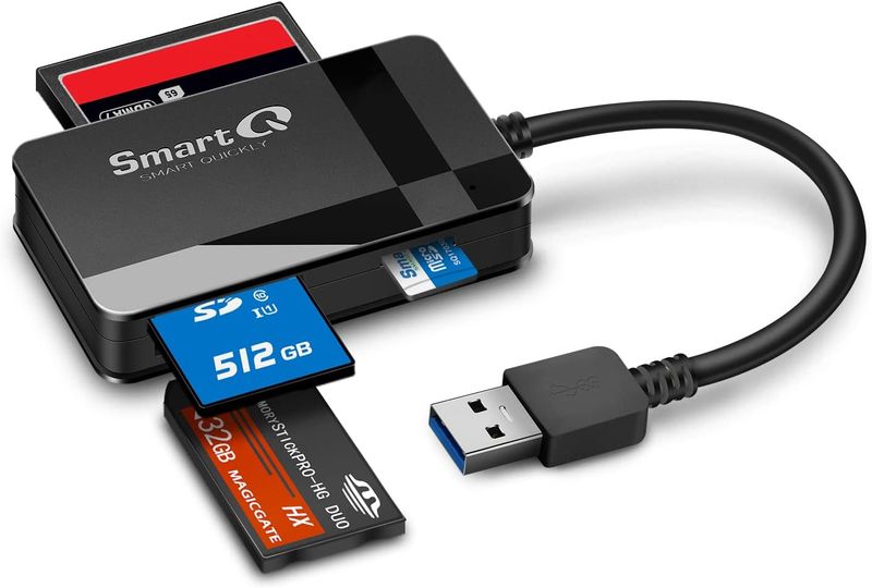SmartQ C368 Lecteur de carte SD USB 3.0, Plug N Play
