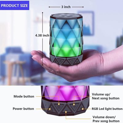 LFS Haut-parleurs Bluetooth portables avec lumières