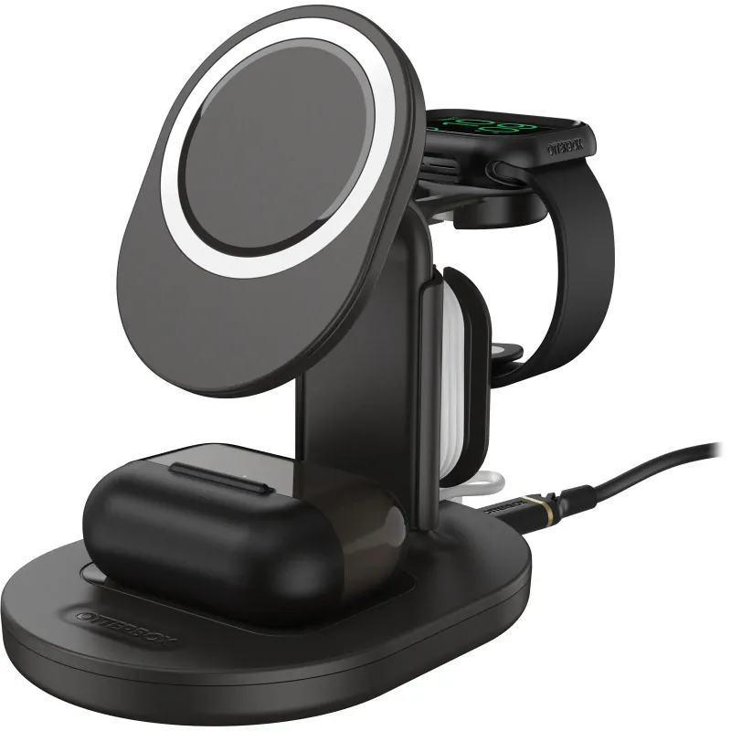 Station De Charge 3 En 1 Pour Apple Watch Et Iphone : Station De Charge