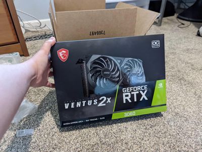 MSI Ventus GeForce RTX 3060 12 Go