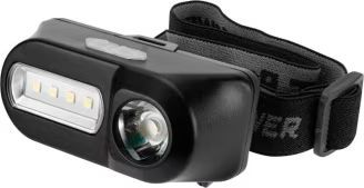 Lampe frontale à DEL rechargeable, 300 lumens