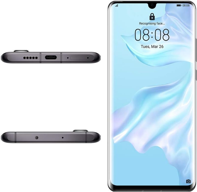 Huawei P30 Lite Téléphone déverrouillé (Noir)