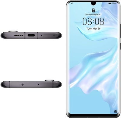 Huawei P30 Lite Téléphone déverrouillé (Noir)