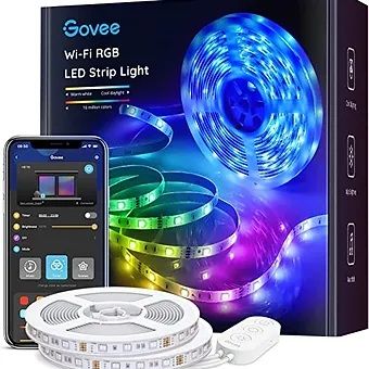 Govee Bandes lumineuses LED intelligentes, 10 m, Wi-Fi