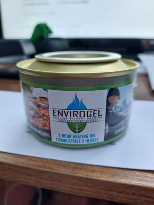 Combustible 2 heures gel