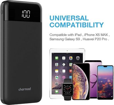 Chargeur portable, batterie externe USB C,