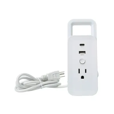 Station de recharge rapide 3 en 1 avec veilleuse DEL
