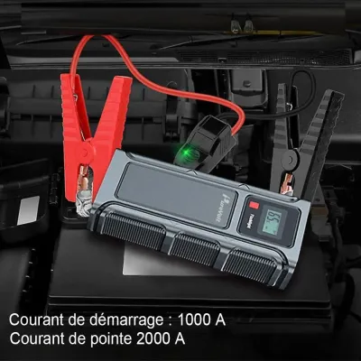 Survolteur et chargeur USB portatif pour véhicule