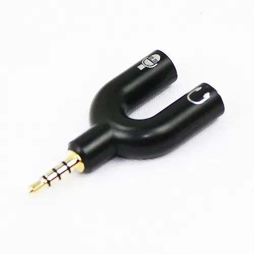 Adaptateur Audio 3.5mm 1/8&quot; pour écouteur