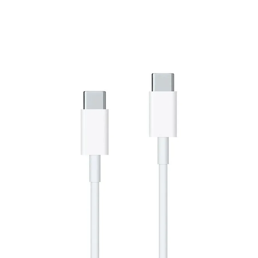 Câble de charge USB-C vers USB-C - 1 m - Blanc