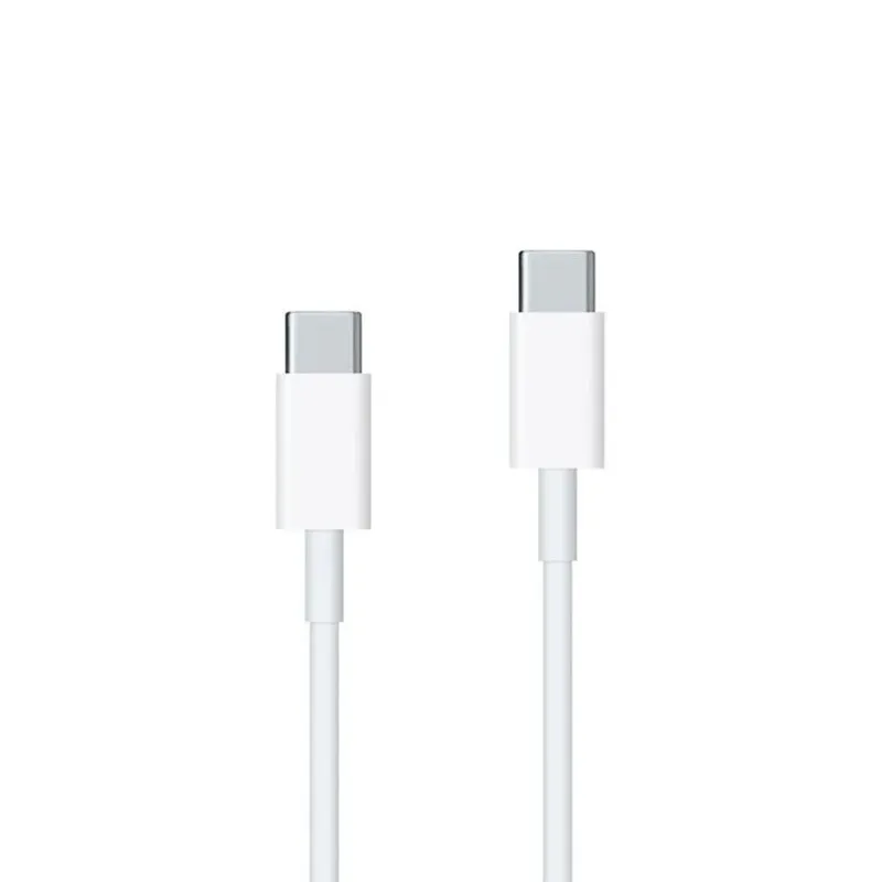 Câble de charge USB-C vers USB-C - 1 m - Blanc