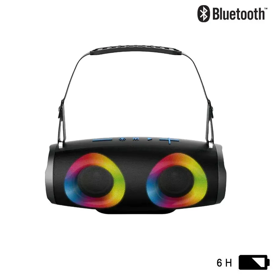 Haut-parleur Bluetooth portatif avec jeux de lumières - 12 W